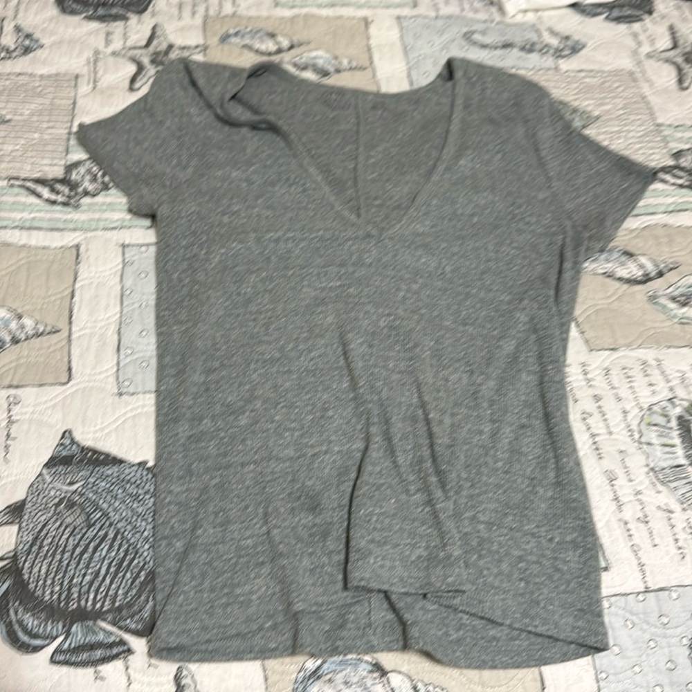 Sage green urban outfitters ribbed s/s tee